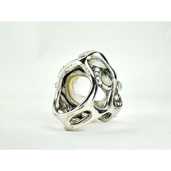 Alexis Bittar 'Lucite Jardin Mystère' Cocktail Ring US 6.75 - Picture 8 of 9